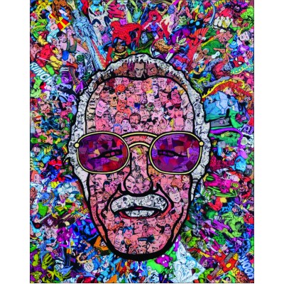 Placa Decorativa    stan lee